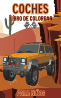 Coches Libro de Colorear para Niños