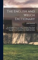The English and Welch Dictionary