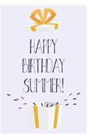 Happy Birthday Summer