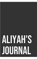 Aliyah's Journal