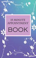 15 Minute Appointment Book
