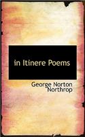 In Itinere Poems