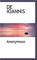 de Ioannis: (Latin)