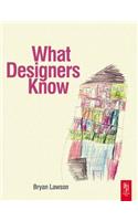 What Designers Know