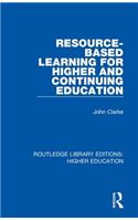 Resource-Based Learning for Higher and Continuing Education