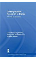 Undergraduate Research in Dance