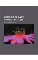 Memoirs of Lady Harriot Butler