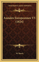 Annales Europeennes V5 (1824)