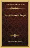 Unselfishness in Prayer