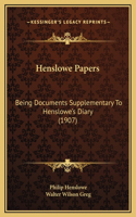 Henslowe Papers