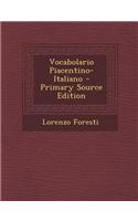 Vocabolario Piacentino-Italiano
