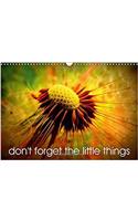 Don't Forget the Little Things 2017