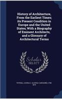 History of Architecture, From the Earliest Times; its Present Condition in Europe and the United States; With a Biography of Eminent Architects, and a Glossary of Architectural Terms