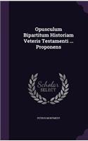Opusculum Bipartitum Historiam Veteris Testamenti ... Proponens