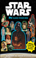 Star Wars Topps Classic Sticker Book