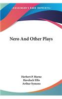 Nero And Other Plays