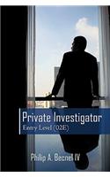 Private Investigator Entry Level