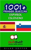 1001+ Frases Basicas Espanol - Esloveno