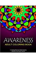 AWARENESS ADULT COLORING BOOKS - Vol.16: relaxation coloring books for adults