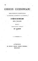 Codicis Ciceroniani