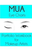 MUA Eye Charts Portfolio Workbook for Makeup Artists: Athena Edition