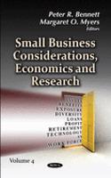 Small Business Considerations, Economics and Research