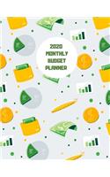 2020 Monthly Budget Planner: Easily Track Your Income, Spending & Savings