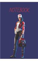 Fortnite Notebook 5: Fortnite Collection-Sketchbook, Diary, Journal, For Kids, For A Gift, To School: ... Blank Pages - 6" x 9" (Wide Ruled) 100p(5 Fortnite's Notebook)