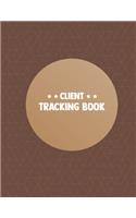 Client Tracking Book: Personal Client Profile Tracker Book to Keep Track Your Customer Data - Easy Customer Contact Information Keeper Log Book for Small Business Owner, 