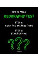 Notebook How to Pass a Geography Test