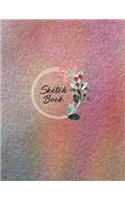 Sketchbook for Drawing: 120 Pages of 8.5"x11" Blank Paper for Drawing, Sketching and Creative Doodling. Personalized Artist Notebook and Sketchbook Journal