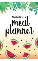 Nutritious Meal Planner
