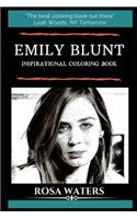 Emily Blunt Inspirational Coloring Book
