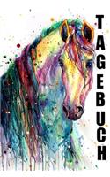 Tagebuch: Pferde Tagebuch zum Ausfüllen