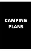 2020 Daily Planner Sports Theme Camping Plans Black White 388 Pages