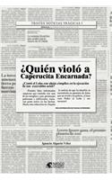 ¿Quien violó a Caperucita Encarnada?: (1 Tristes Noticias Trágicas)