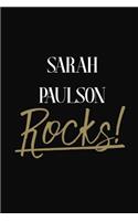 Sarah Paulson Rocks!: Sarah Paulson DIARY JOURNAL NOTEBOOK