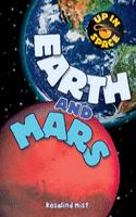 Up In Space: Earth and Mars (QED Reader)