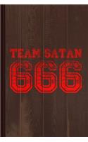 Team Satan Journal Notebook