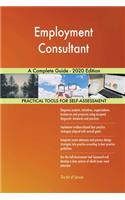 Employment Consultant A Complete Guide - 2020 Edition