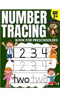 Number Tracing Book for Preschoolers