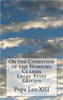 On the Condition of the Working Classes