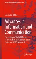 Advances in Information and Communication