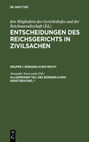 Allgemeiner Teil des Bürgerlichen Gesetzbuches, 1: Einführungsgesetz und Preuß. Ausführungsgesetz zum Bürgerlichen Gesetzbuch. Landesrecht