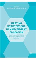 Meeting Expectations in Management Education