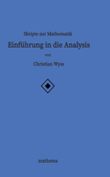 Skripte zur Mathematik - Einführung in die Analysis