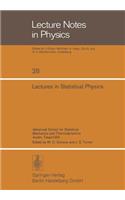 Lectures in Statistical Physics