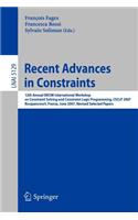 Recent Advances in Constraints