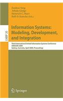 Information Systems: Modeling, Development, and Integration