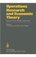 Operations Research and Economic Theory